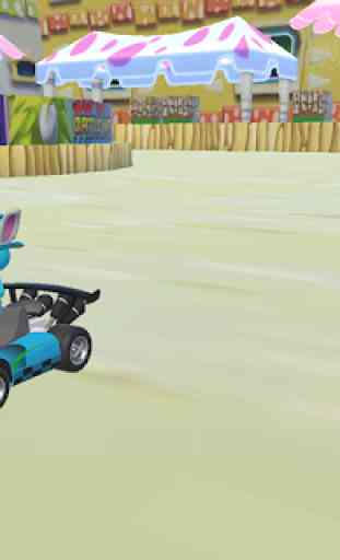 Stick Kart Go! Ultimate Racing Fast & Furry Beach 3