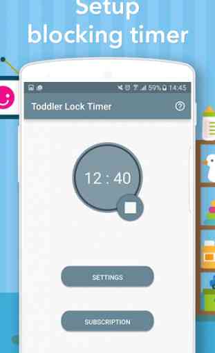 Toddler Lock Timer - For Kids under 6 2