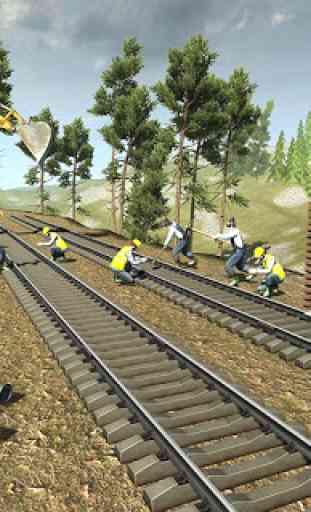 Train Construction Crane Simulator 17 & 3D Builder 1