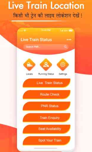 Train Live Location and PNR Status 1