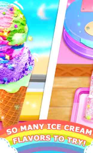 Unicorn Chef: Summer Ice Foods - Cooking Games 4