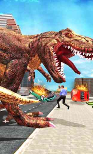 World Jurassic Rampage Dino City Attack Challenge 1