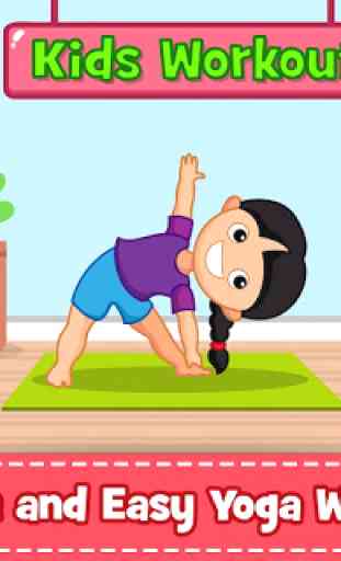 Yoga per bambini e fitness in famiglia. 1