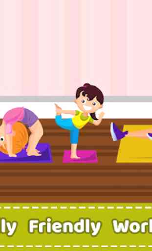 Yoga per bambini e fitness in famiglia. 3