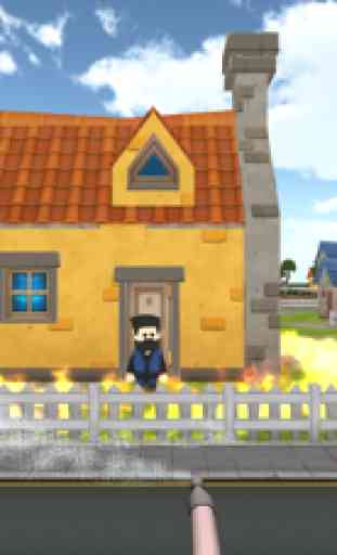 3D pompiere giochi 2