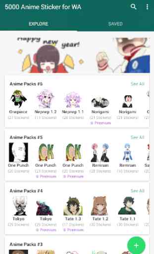 +5000 Anime Stickers Collection For WAStickersApp 1