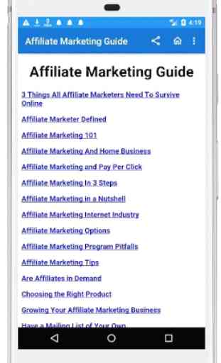 Affiliate Marketing Guide 1