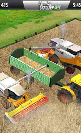 Agricoltura Simulatore 2018 Combinare Mietitrebbia 4
