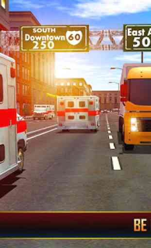 Ambulance Rescue Driving 2018: City Emergency Duty 3