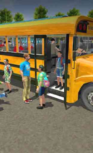 Autista di Autobus della Scuola fuori strada 2020 2