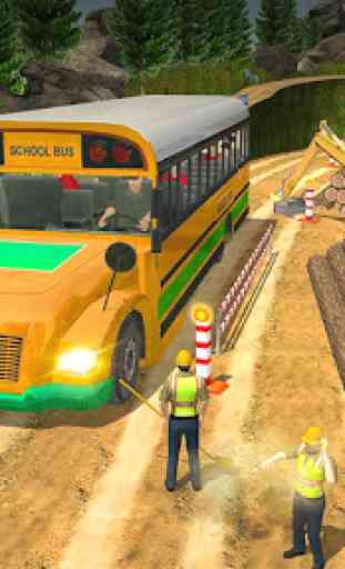 Autista di Autobus della Scuola fuori strada 2020 4