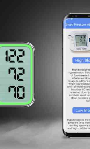 Blood Pressure Checker Diary - BP Tracker -BP Info 3