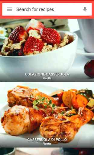 Casseruola ricette 1
