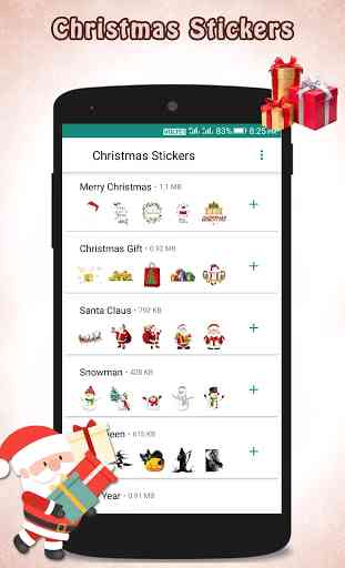 Christmas Stickers for Whatsapp - WAStickerApps 2