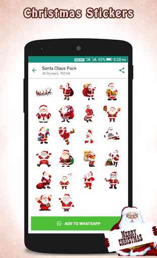 Christmas Stickers for Whatsapp - WAStickerApps 3