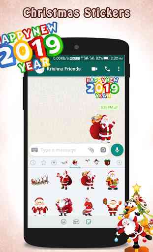 Christmas Stickers for Whatsapp - WAStickerApps 4