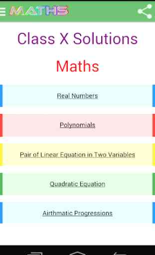Class 10 Maths Solutions 1