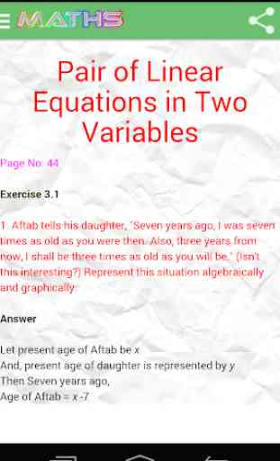 Class 10 Maths Solutions 3