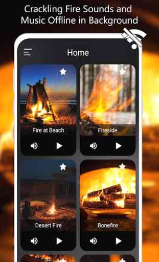 Crackling Fire Sounds: Relaxing Fireplace HD 1