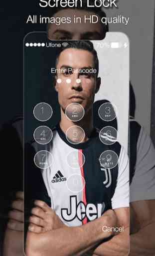 Cristiano Ronaldo Lock Screen Juventus 1