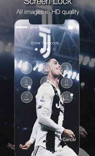 Cristiano Ronaldo Lock Screen Juventus 2