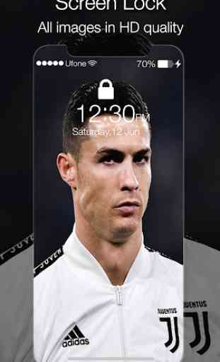 Cristiano Ronaldo Lock Screen Juventus 4