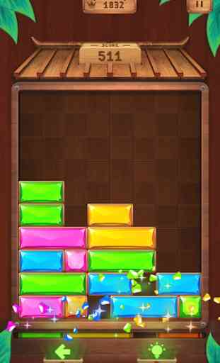 Drop Down Block  - Puzzle Jewel Blast Game 1