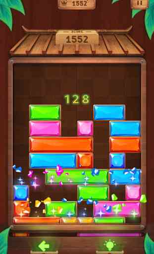 Drop Down Block  - Puzzle Jewel Blast Game 4
