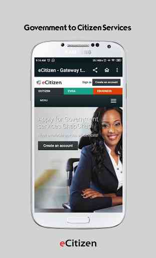 eCitizen Kenya App - Government Services Chap Chap 2