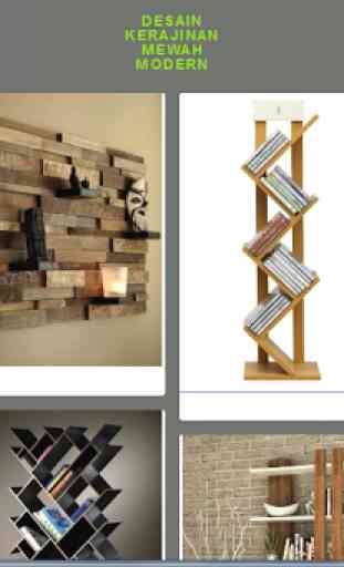 Elegante design di mobili in legno 1