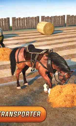 Farm Horse Cargo Cart Transport Offroad Taxi Games 4