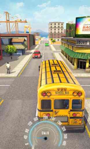 Fuori strada Scuola Autobus Guida Simulatore 1