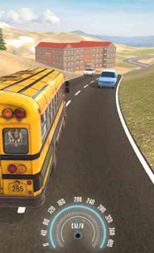 Fuori strada Scuola Autobus Guida Simulatore 4