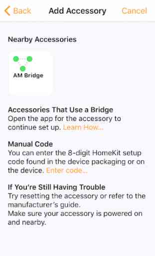 HomeBridge/HomeKit for AutomationManager 4
