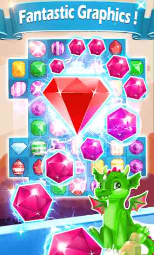 Jewel Adventure: Match 3 Puzzle Jewels Gems Crush 3