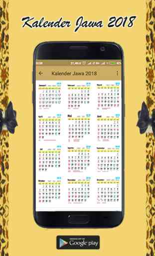 Kalender Jawa 2018 3