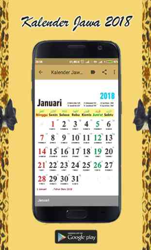 Kalender Jawa 2018 4