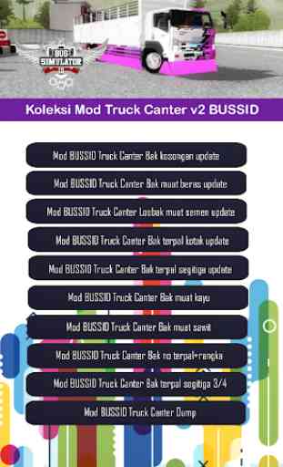 Koleksi Mod Truck Canter v2 BUSSID 1