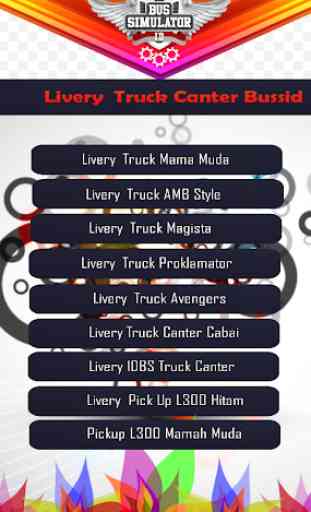 Livery Mod Truck Canter Bussid 1