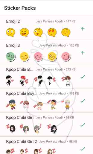 Love Cute Korean Chibi Kpop Sticker 1