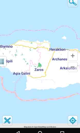 Map of Crete offline 2