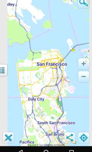 Map of San Francisco offline 1