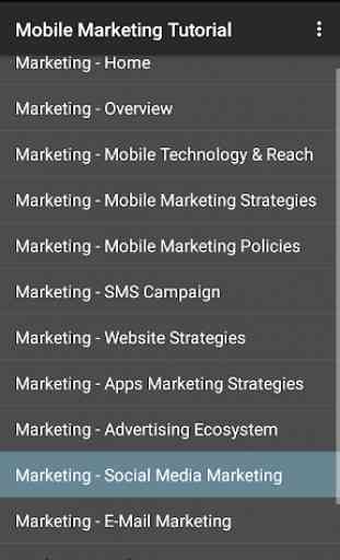 Mobile Marketing Tutorial 1