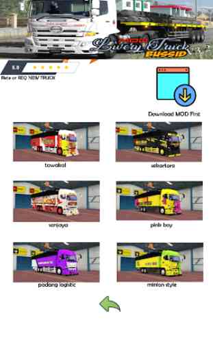 Mod Livery Truck Bussid V3.2 3