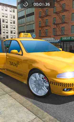 Modern City taxi cab driver - taxi simulator 2020 1