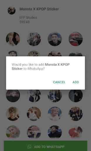 Monsta X Sticker for WhatsApp - WAStickerApps KPOP 3