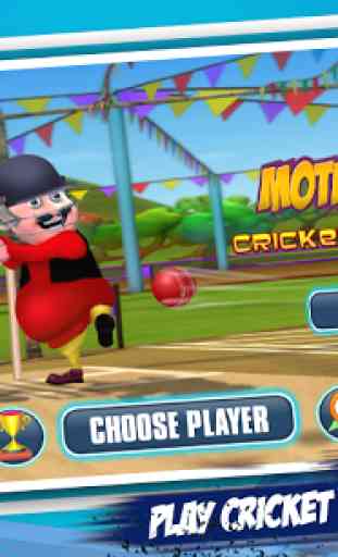 Motu Patlu Cricket Game 1