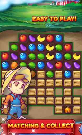 My Juice Bar: Match 3 Puzzle Fruit Farm 2
