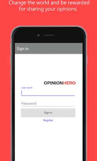 OPINION HERO Sondaggi App 1