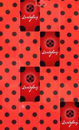 Piano Tiles Ladybug Negra 2019 4